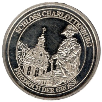 Berlin 75 Jahre Internationale Grüne Woche 2001 Friedrich der Grosse Medaille