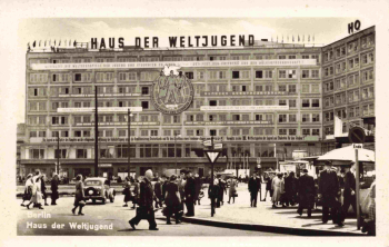 Berlin Haus der Weltjugend Weltfestspiele 1951 alte Ansichtskarte