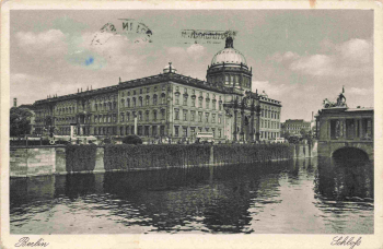 Berlin Schloss  alte Ansichtskarte o 1940