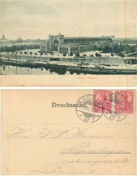 Berlin, Lehrter Railway station o 23.12.1901
