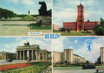 Berlin Mehrbildkarte o 1961