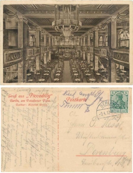 Berlin  Piccadilly Innenraum Hauptansicht o 9.4.1912