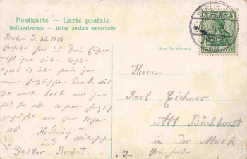 Berlin Potsdamer Platz, vintage postcard o 1906