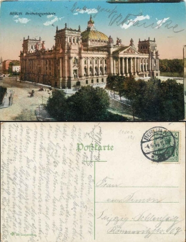 Berlin, Reichstagsgebäude o 4.6.1914