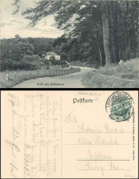 Grunewald Schildhorn Berlin o 23.5.1911