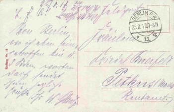 Berlin Schlossplatz alte Ansichtskarte o 1917
