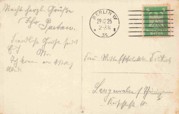 Berlin, Schlossplatz, palace fountain (Schloßbrunnen), and royal stables (Marstall) – vintage postcard, c. 1925