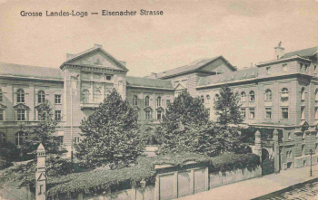 Schöneberg​​​​​​​ Berlin​​​​​​​ Eisenacher Strasse Großen Landesloge der Freimaurer von Deutschland * um 1920