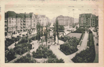 Schöneberg Berlin Bayerischer Platz original alte Ansichtskarte o 1915