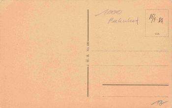 Berlin Stettiner Bahnhof original alte Ansichtskarte * 1922