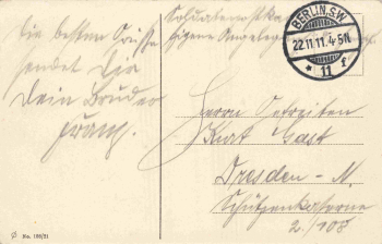 Tiergarten Berlin neuer See original alte Ansichtskarte o 1911