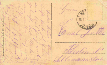 Wannsee Berlin Gasthauses Zum Kaffeehaus u. Restaurant „Albrechtsteerofen“ o um 1915