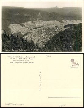 Bermesbach view from the Kurhaus Rote Lache * approx. 1940