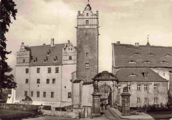 Bernburg Saale Schloss o 1977