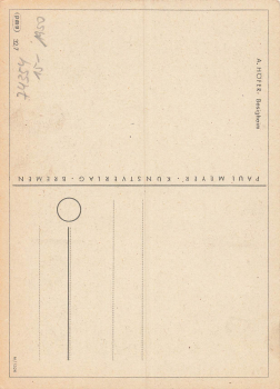 Besigheim Kuenstlerkarte A Höfer um 1950
