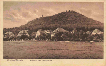 Biesnitz bei Görlitz Villen an der Landeskrone * um 1920