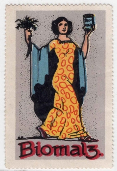 Organic malt malt coffee vignette around 1910