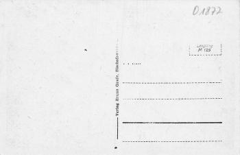 01877 Bischofswerda Park mit Springbrunnen * um 1940