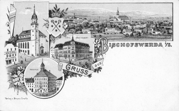 01877 Bischofswerda Litho * um 1900