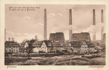 Bitterfeld Industriegebiet o 1929