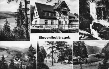 08318 Blauenthal Erzgebirge gebraucht um 1966