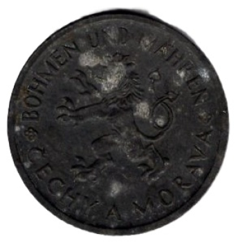 Böhmen und Mähren 1 Krone 1943 Protektorat