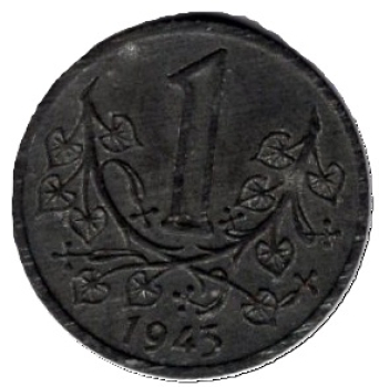 Böhmen und Mähren 1 Krone 1943 Protektorat