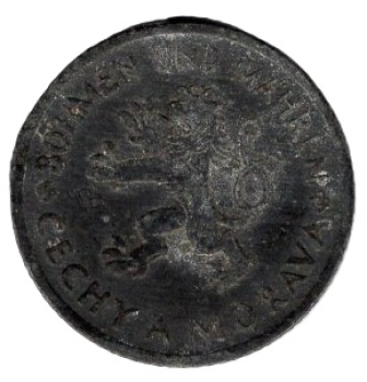 Böhmen und Mähren 1 Krone 1944 Protektorat