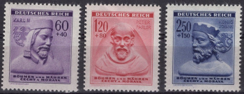 Böhmen und Mähren Michel 75-78 ** postfrisch Prager Messe