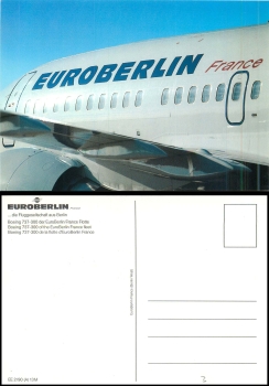 Boeing 737-300 EuroBerlin France jet aircraft AK