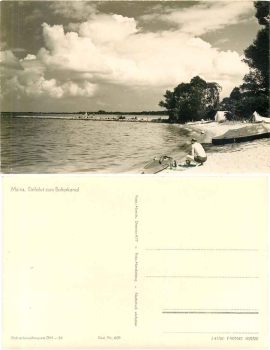 17248 Boek Müritz Einfahrt in den Bolterkanal *1963 Hanich0660