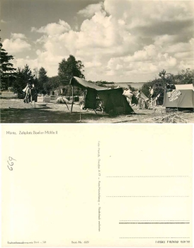 17248 Boeker Mühle II Zeltplatz Müritz *1962 Hanich0669
