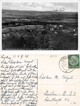 Borsberg bei Pillnitz Dresden o 1937