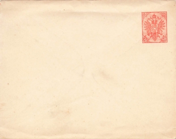 Bosnien und Herzegovina 10 Kreuzer  Ganzsachenumschlag um 1910