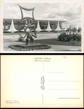 Brasilia Brazil Aspecto do Palacio da Alvorada *ca. 1960