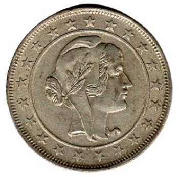 Brasilien 2000 Reis 1926 Freiheitskopf