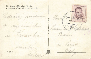 Bratislava Narodne divadlo o 6.5.1953
