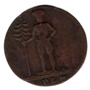 Braunschweig-Calenberg-Hannover 1 Pfennig  1794