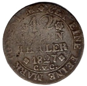 Braunschweig Luneburg 1/12 Taler 1827