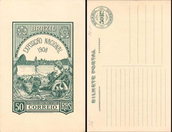 Brazil National World Exhibition 1908 Exposicao Nacional