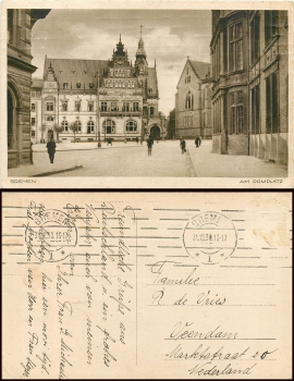 Bremen Domplatz o 31.12.1930