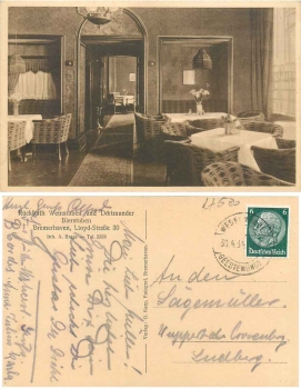 Bremerhaven Rueckforth wine taverns and Dortmund beer taverns o April 30, 1934