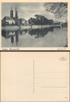 Schlesien Breslau Blick zum Dom *ca.1940