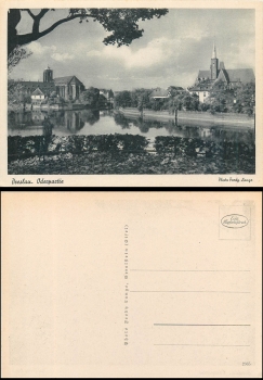 Breslau Oderpartie Silesia *ca.1940