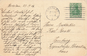 Breslau Jahrhunderthalle Schlesien Wrocław o 1916