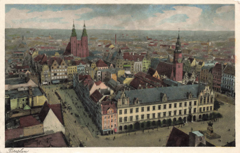Breslau Schlesien Wrocław gebraucht 1941