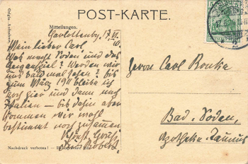 Breslau Marien Statue mit Dom Schlesien Wrocław o 1916