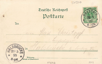 01900 Bretnig Lausitz Litho o 1899