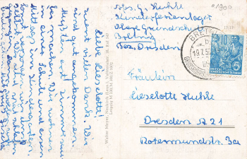 01900 Bretnig Lausitz Multi-image postcard o 1958