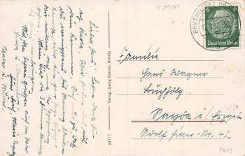 01900 Bretnig, Saxony, Bookbindery Georg Busche, o 1937